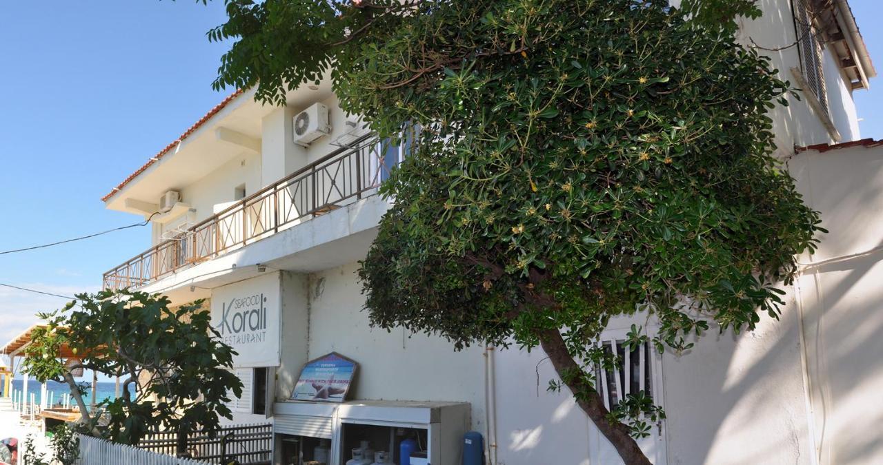 Coralli Beach Studios-Apartments Kallithea  Exteriér fotografie