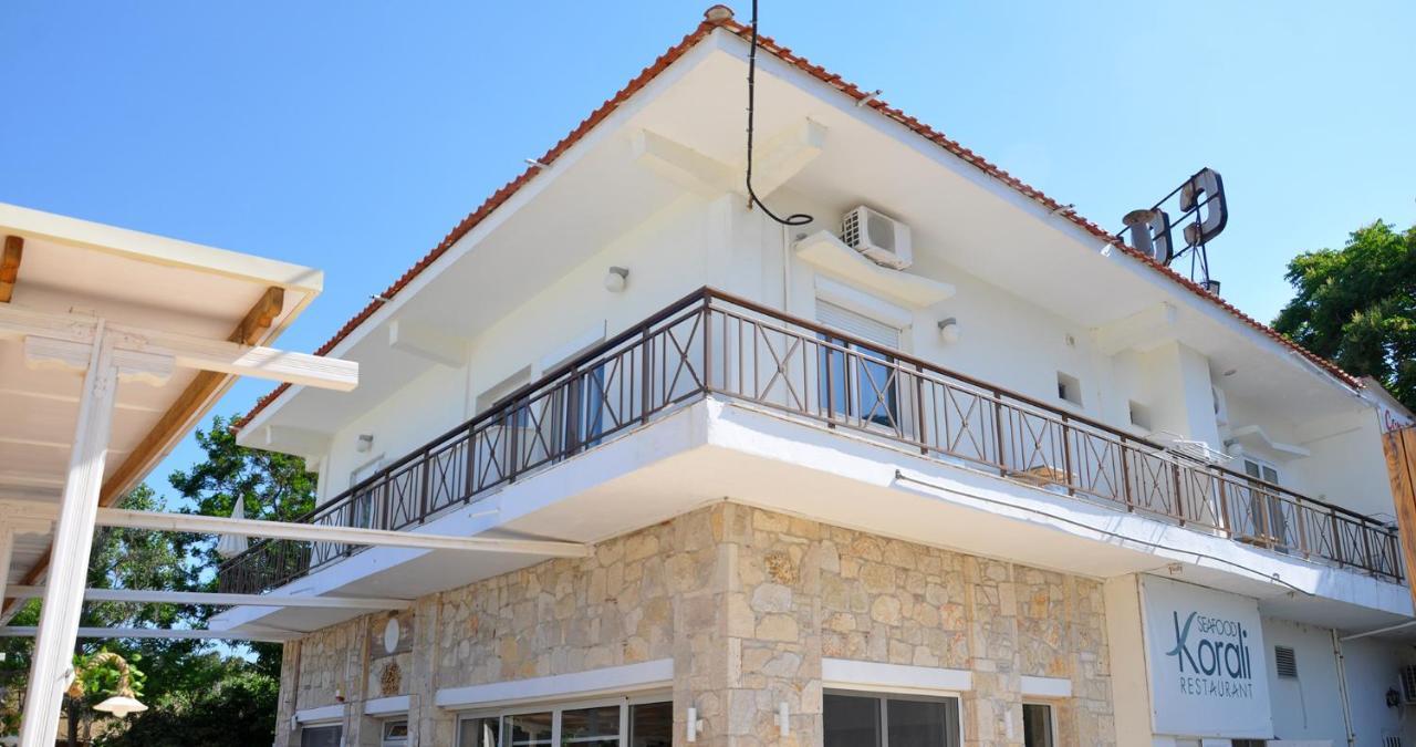 Coralli Beach Studios-Apartments Kallithea  Exteriér fotografie